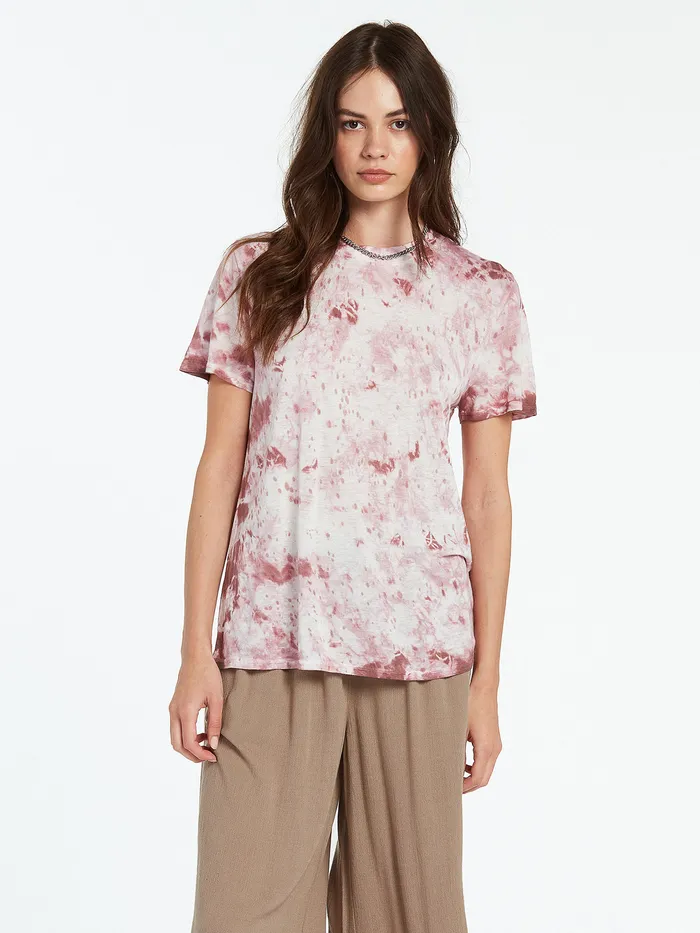 Volcom Tops Tern 039N Bern Short Sleeve 8211 Purple Haze Purple Haze 8211 Womens