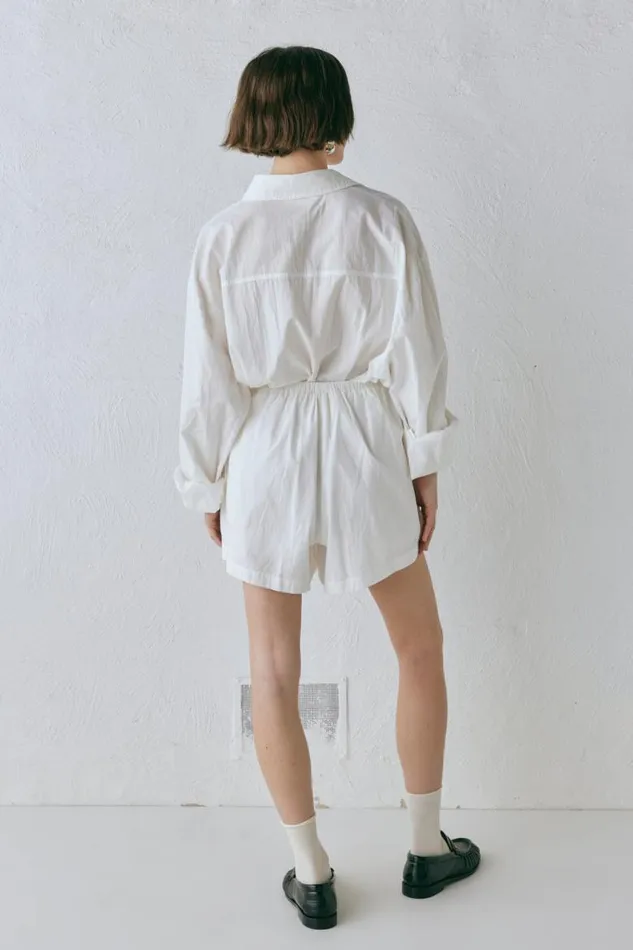 VRG GRL Annika Shorts White Women Sets