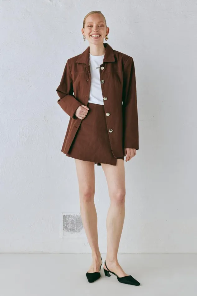 VRG GRL Cove Skort Chocolate Women Shorts