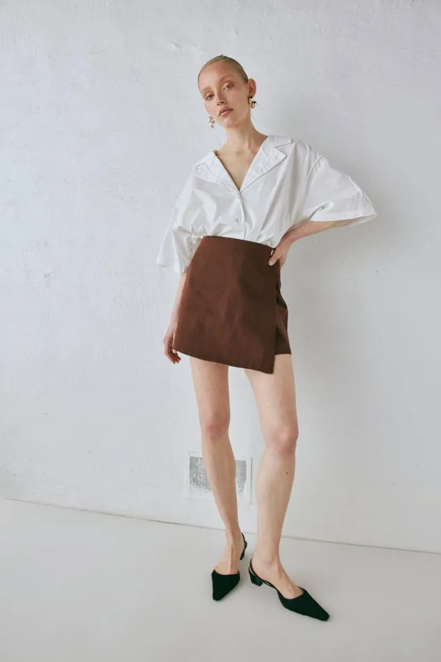 VRG GRL Cove Skort Chocolate Women Shorts