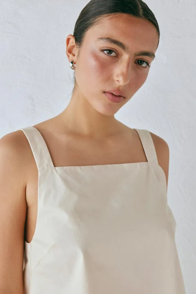 VRG GRL Elka Top Cream Women Sets