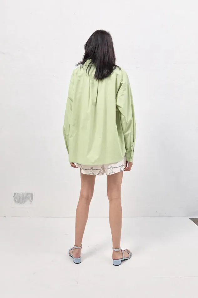 VRG GRL Hanna Shirt Mint Women Long Sleeve