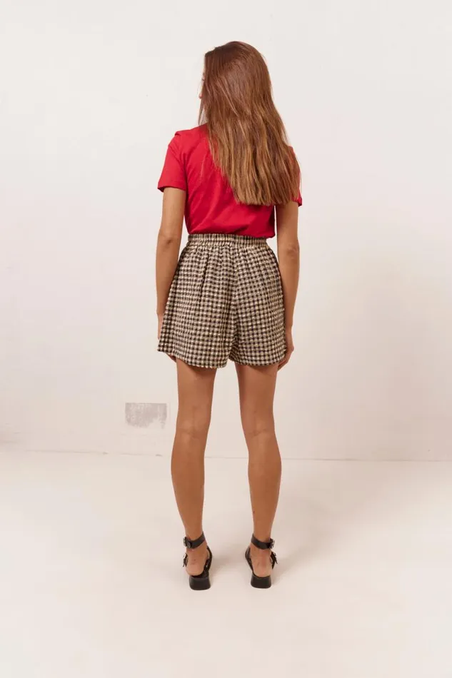 VRG GRL The Sea and I Shorts Black Women Sets