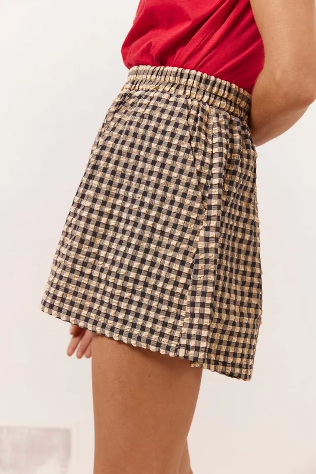 VRG GRL The Sea and I Shorts Black Women Sets
