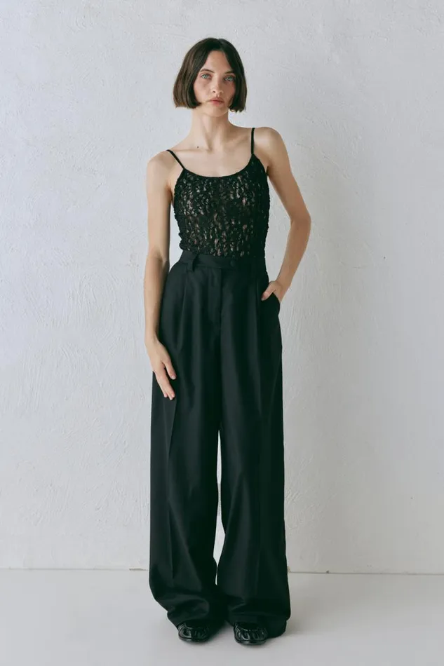 VRG GRL Zola Pants Black Women Pants