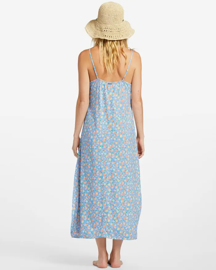 Weekend Waves Midi Dress Summer Sky Women Billabong Midi Dresses