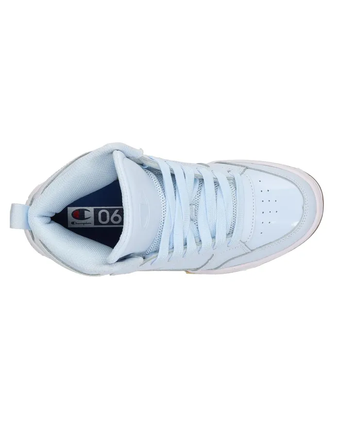 Women039S Arena Power Hi Shoes Ciel Bluewhitegum Women Champion Court