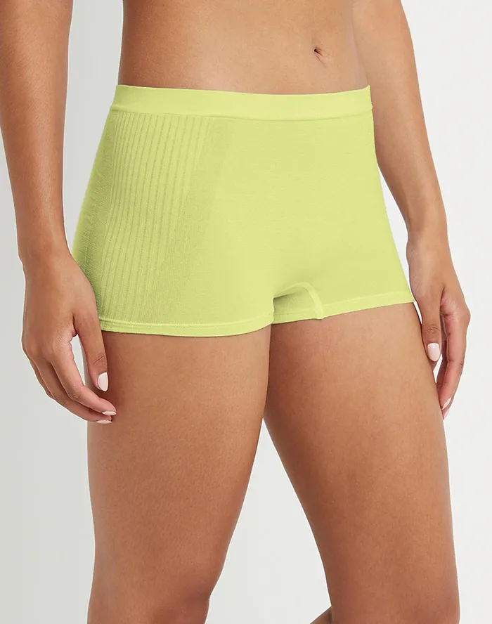 Women039S Boyshort Underwear Script Logo Frozen Lime Women Champion Underwear