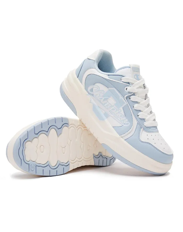Women039S Varsity 1 Shoes Ballet Bluechampion White Women Champion Court