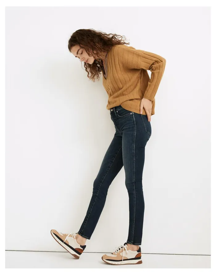 Women 10034 High Rise Skinny Jeans In Marengo Wash Marengo Wash Madewell Jeans