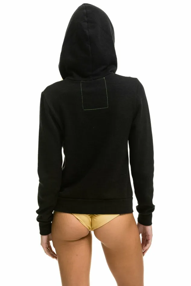 Women 5 STRIPE HOODIE 8211 BLACK 2 Aviator Nation Hoodies Women 5 STRIPE HOODIE 8211 BLACK 2 Aviator Nation Hoodies