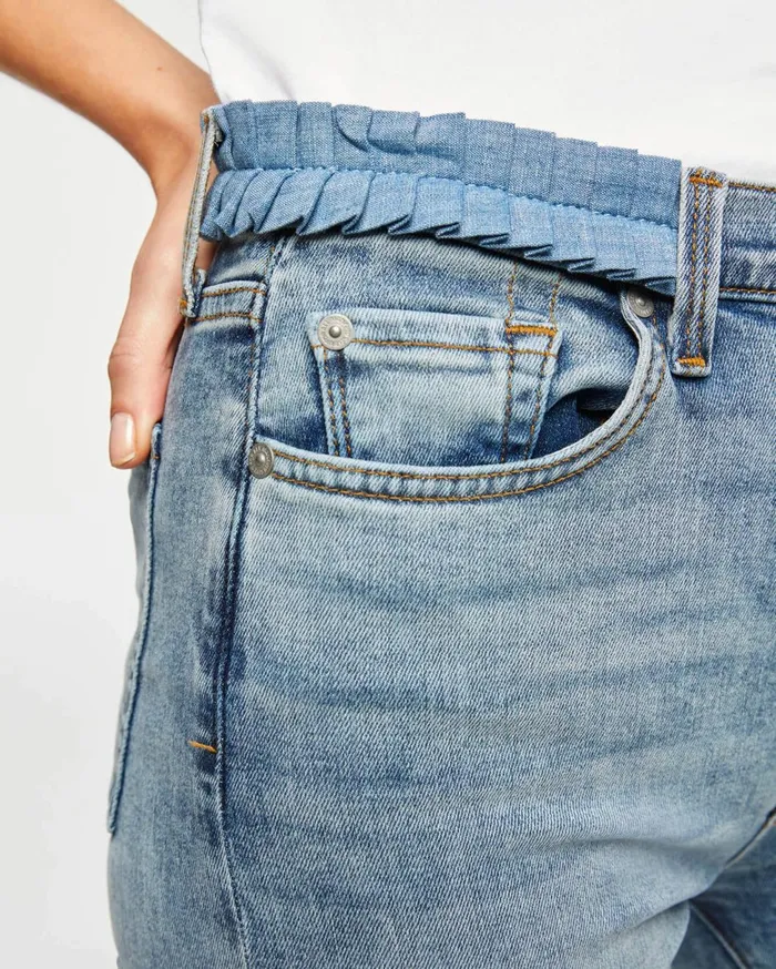 Women 7 For All Mankind Cropped High Waist Cropped Skinny In Camrose