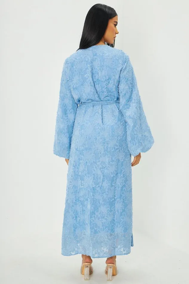 Women Abaya Bleue Motif Duveteux Ceintur Avec Bouton Dcollet Boutonn Blue Brentiny Paris Collection Ramadan Women Abaya Bleue Motif Duveteux Ceintur Avec Bouton Dcollet Boutonn Blue Brentiny Paris Collection Ramadan
