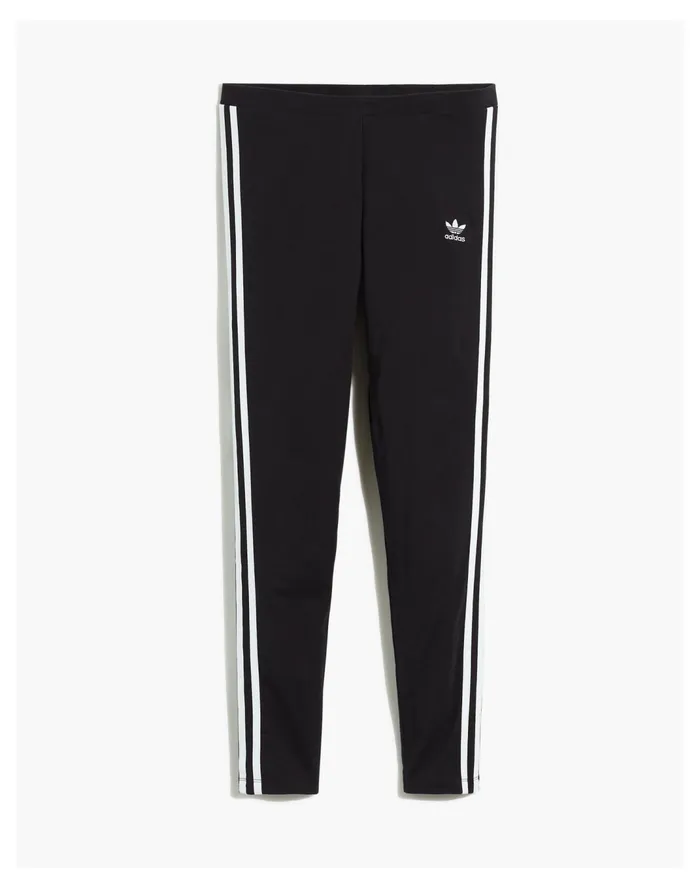 Women Adidas Originals 3 Stripes Leggings True Black Madewell Activewear Women Adidas Originals 3 Stripes Leggings True Black Madewell Activewear