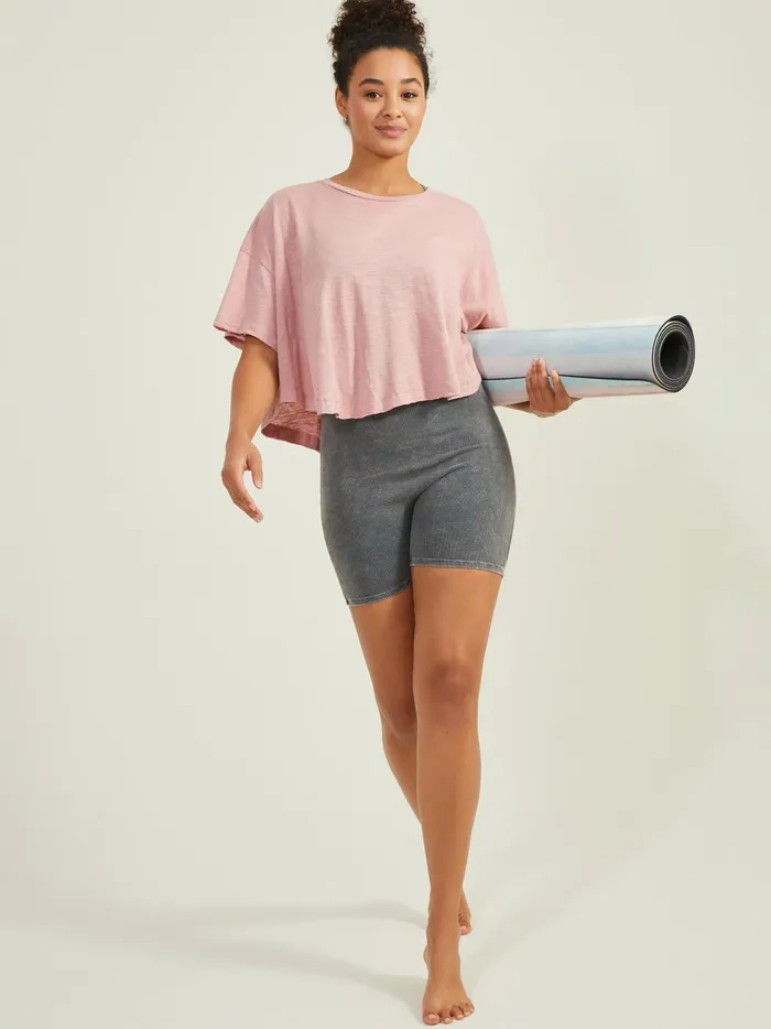 Women Altar039d State Activewear Come Through Tee Rose