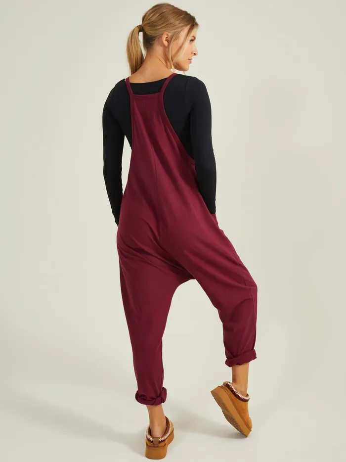 Women Altar039d State Activewear Hang Tough Jumpsuit Wine