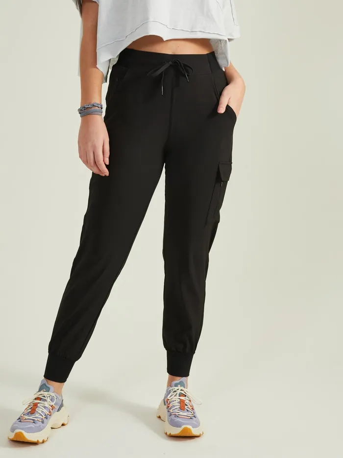 Women Altar039d State Activewear Trailblazer Cargo Joggers Black