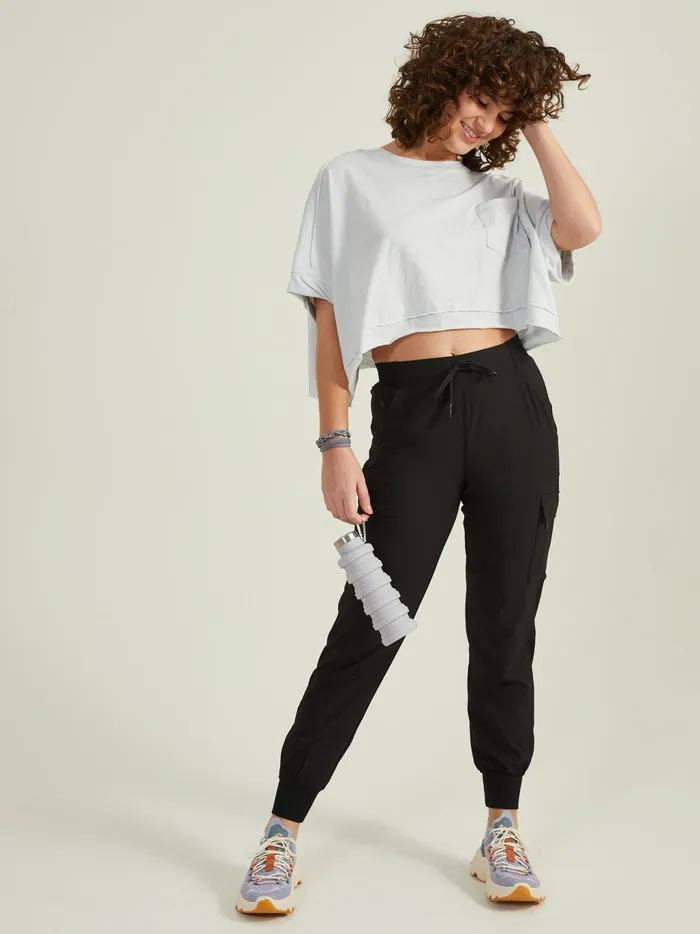 Women Altar039d State Activewear Trailblazer Cargo Joggers Black