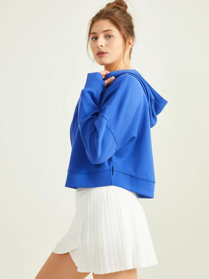 Women Altar039d State Activewear Wanderlux Hoodie Cobalt