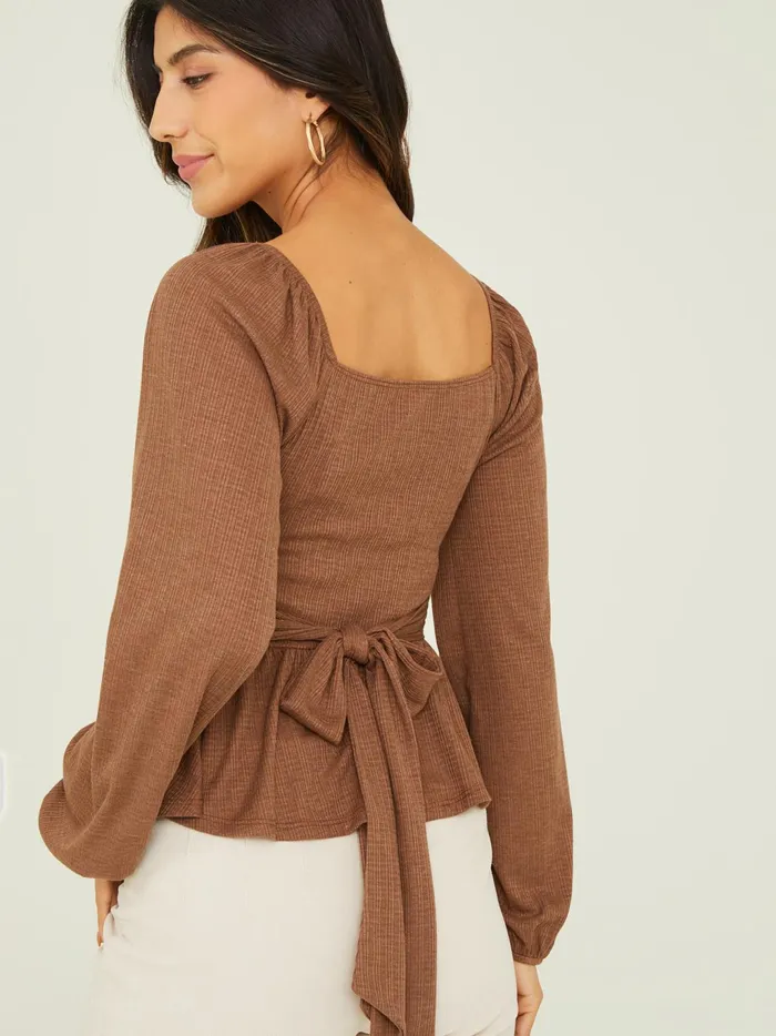 Women Altar039d State Blouses Sophie Crossover Peplum Top Coco