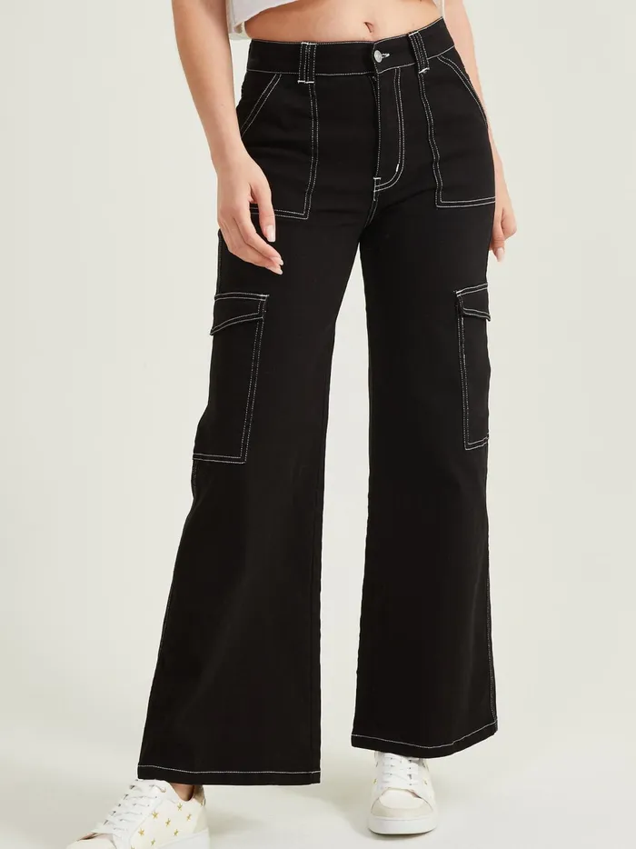 Women Altar039d State Cargo Pants Kayla Cargo Pants Black