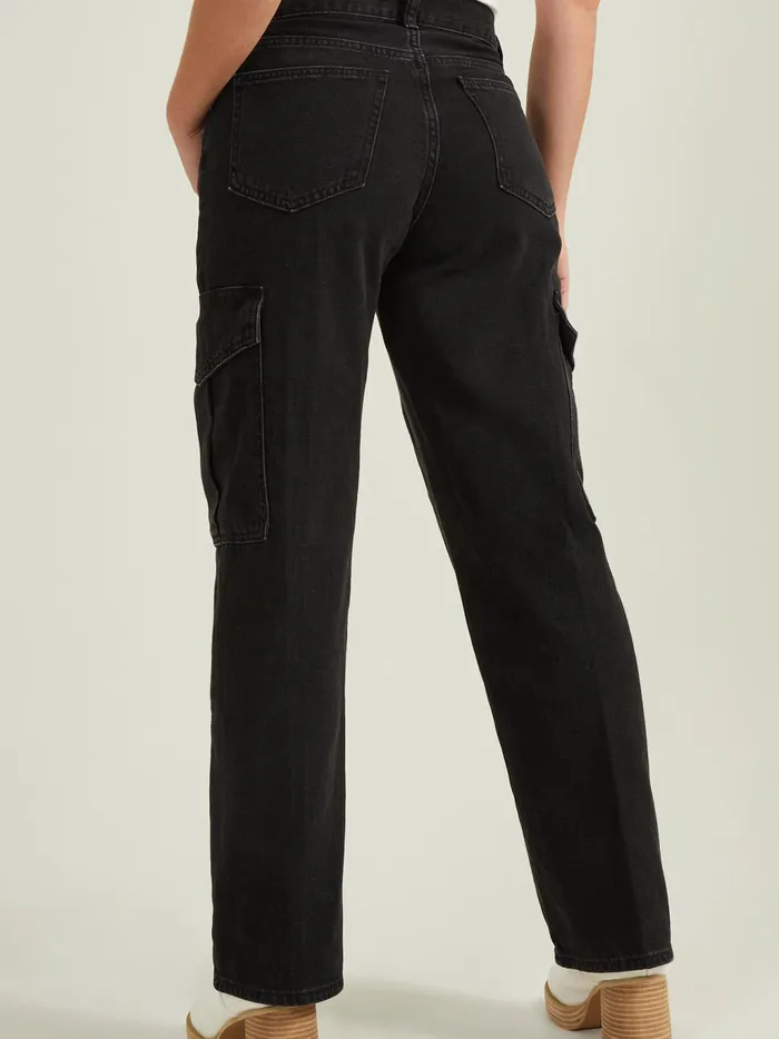 Women Altar039d State Cargo Pants Oaklyn Cargo Jeans Washedblack