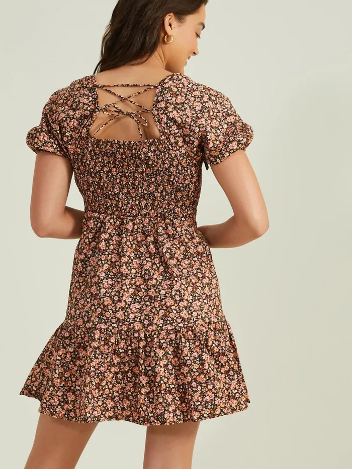 Women Altar039d State Casual Kimber Floral Dress Blackmulti