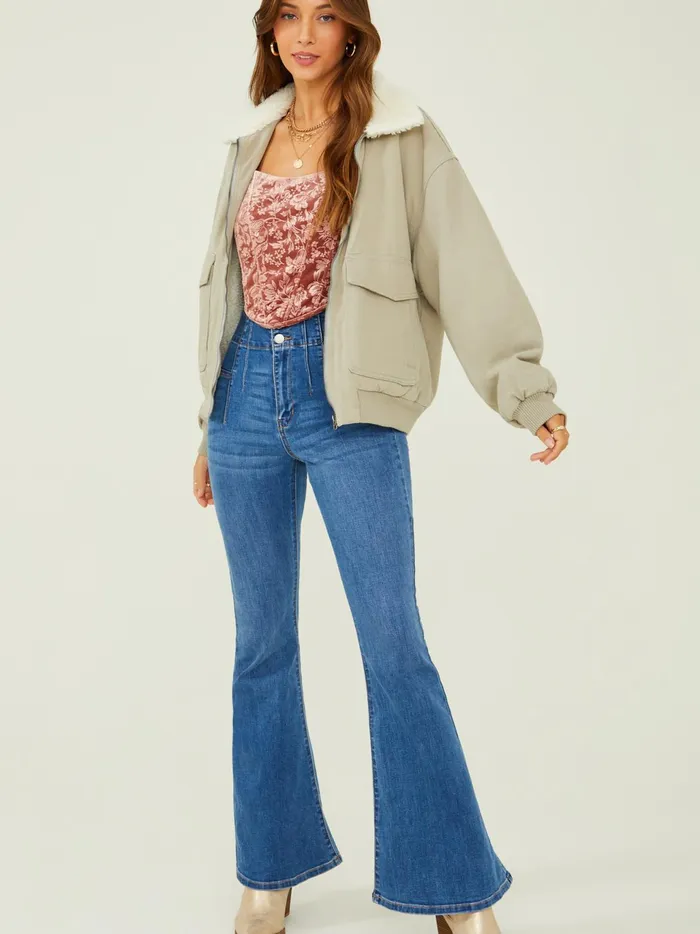 Women Altar039d State Flare Jeans Lexi Flare Jeans Medwash