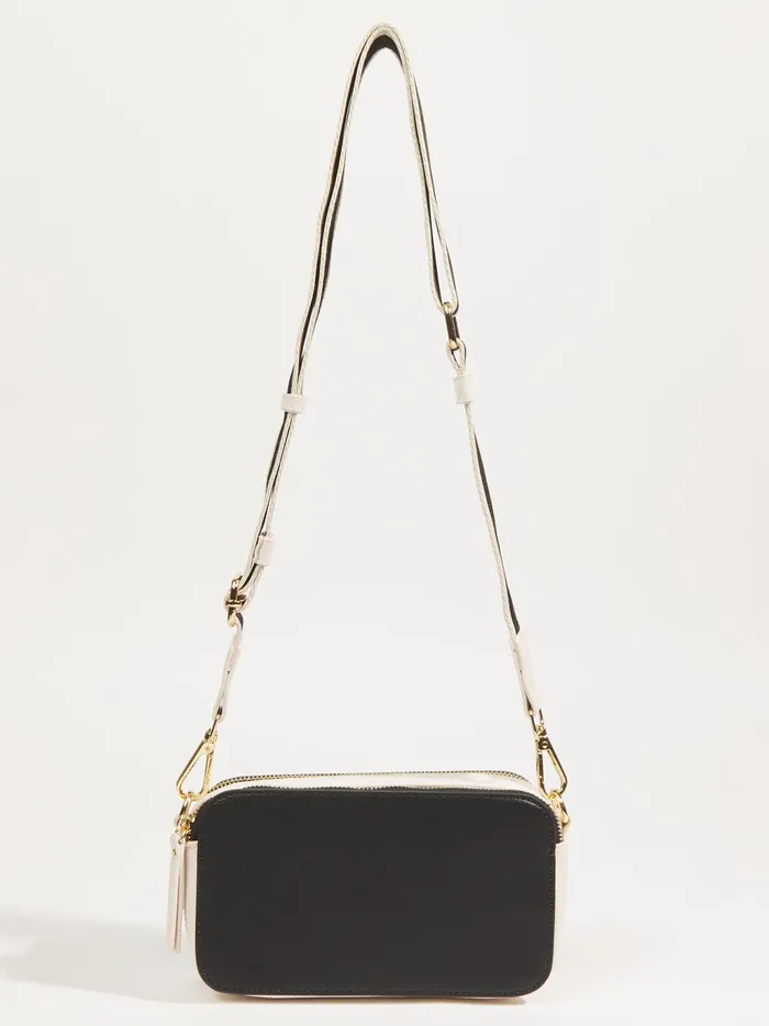 Women Altar039d State Handbags Shelby Camera Strap Bag Blackivory