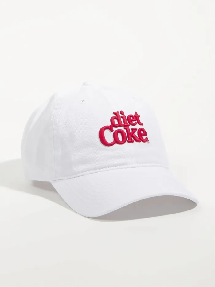 Women Altar039d State Hats Diet Soda Baseball Hat White