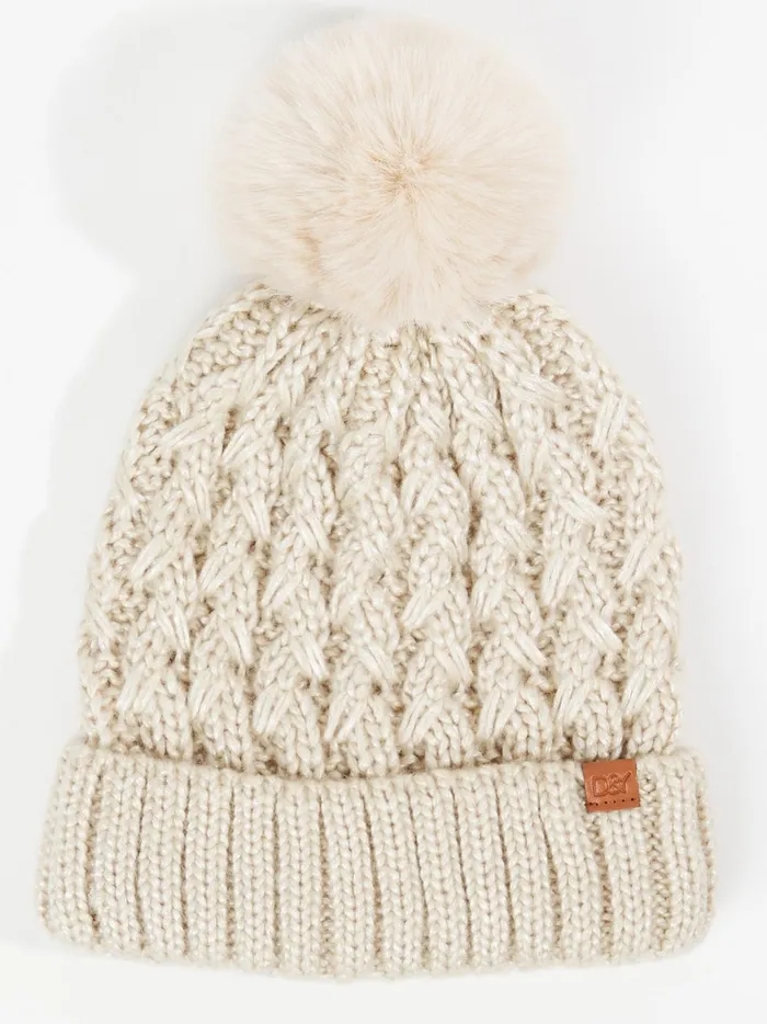Women Altar039d State Hats Ivy Knit Beanie Beige