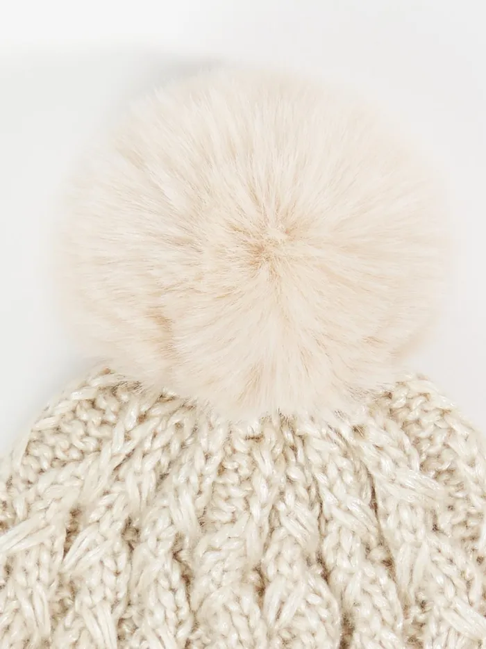 Women Altar039d State Hats Ivy Knit Beanie Beige