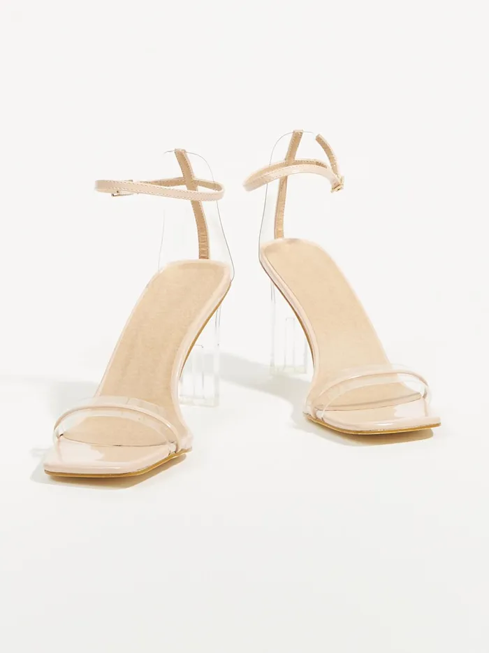 Women Altar039d State Heels Oralee Strappy Heels Nude