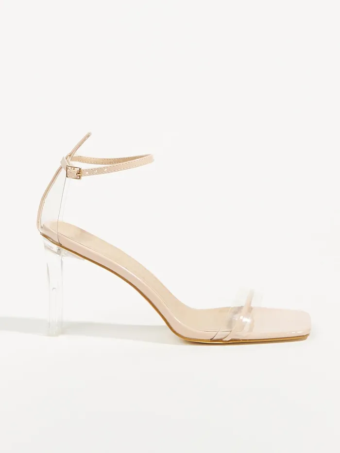 Women Altar039d State Heels Oralee Strappy Heels Nude