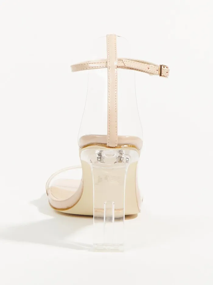 Women Altar039d State Heels Oralee Strappy Heels Nude