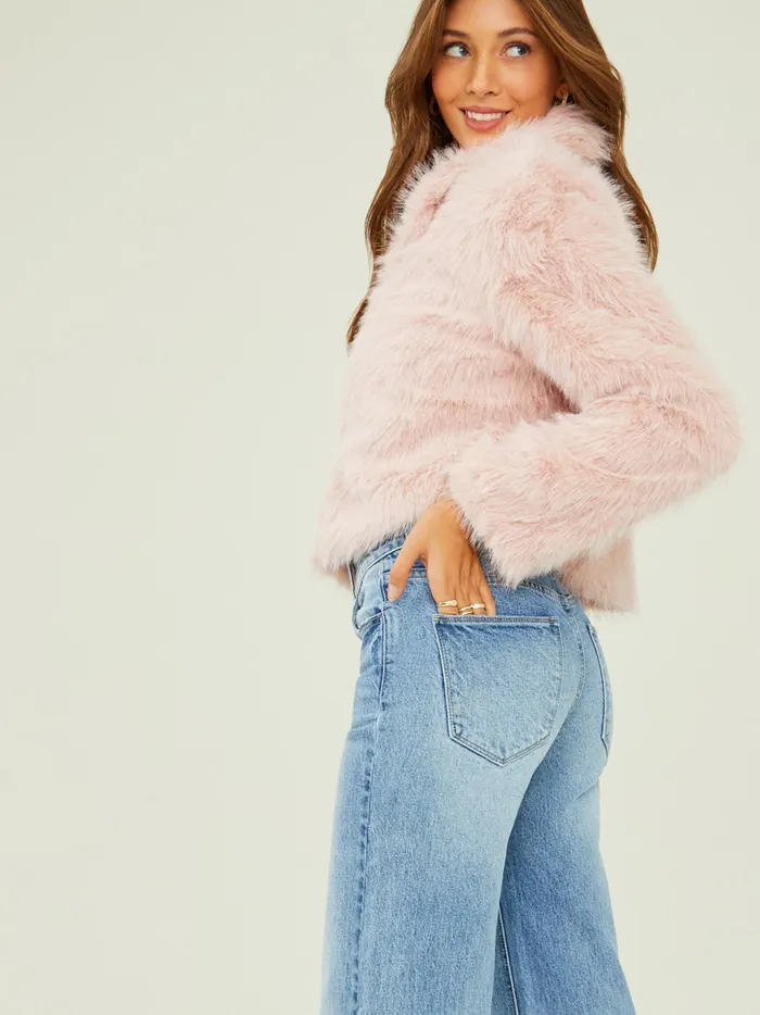 Women Altar039d State Jackets Hayley Fur Jacket Blush