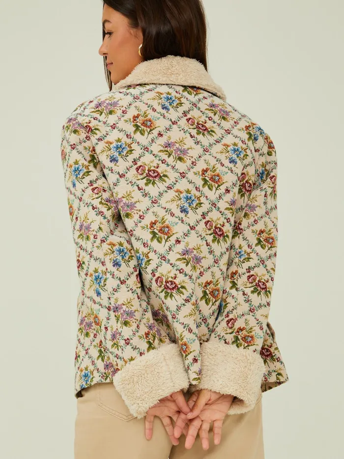 Women Altar039d State Jackets Tanya Tapestry Jacket Cream