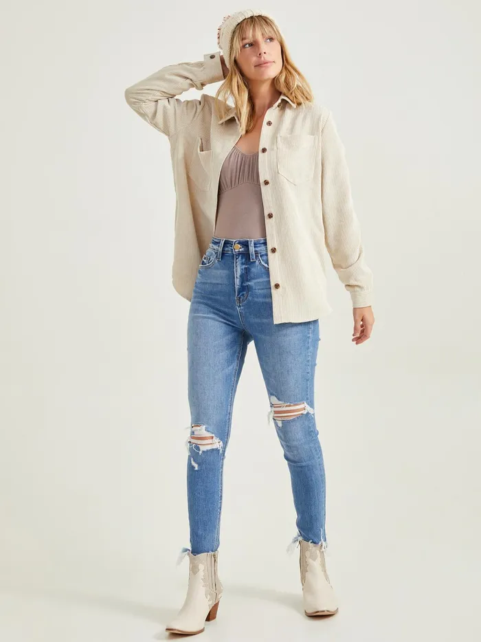 Women Altar039d State Jeans Alana Skinny Jeans Mediumwash