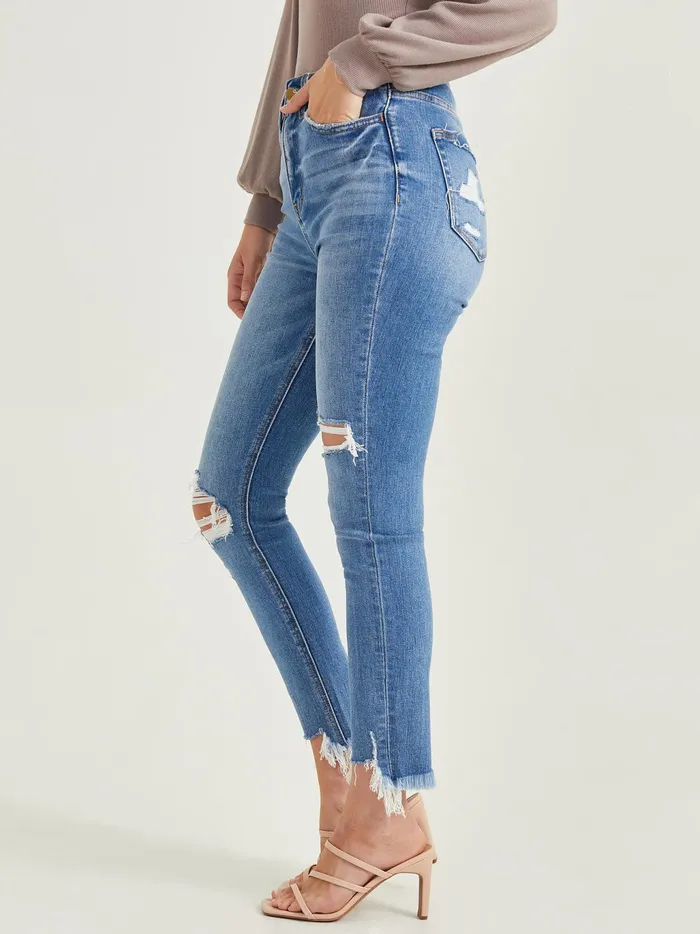 Women Altar039d State Jeans Alana Skinny Jeans Mediumwash