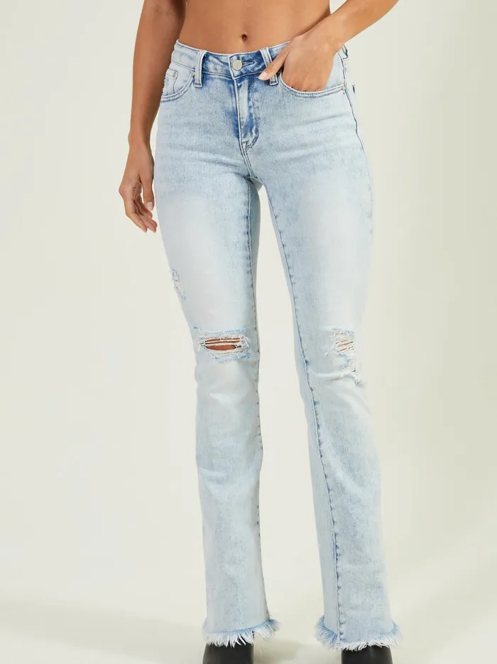 Women Altar039d State Jeans Jennie Flare Jeans Lightwash