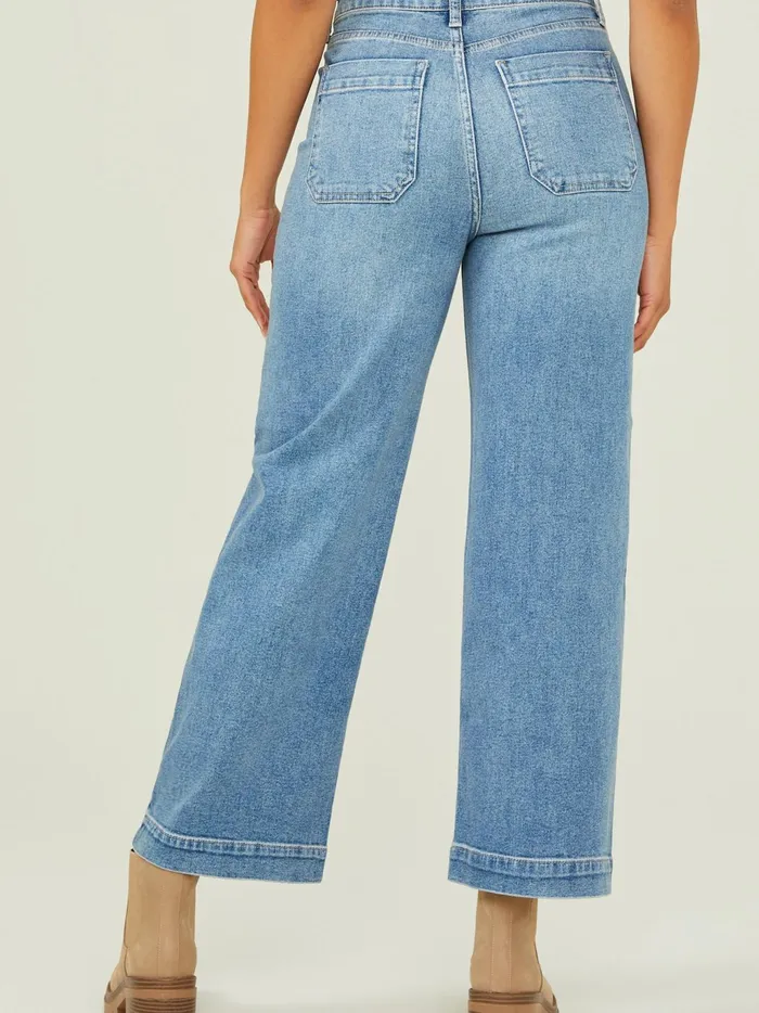 Women Altar039d State Jeans Layla Straight Jeans Mediumwash