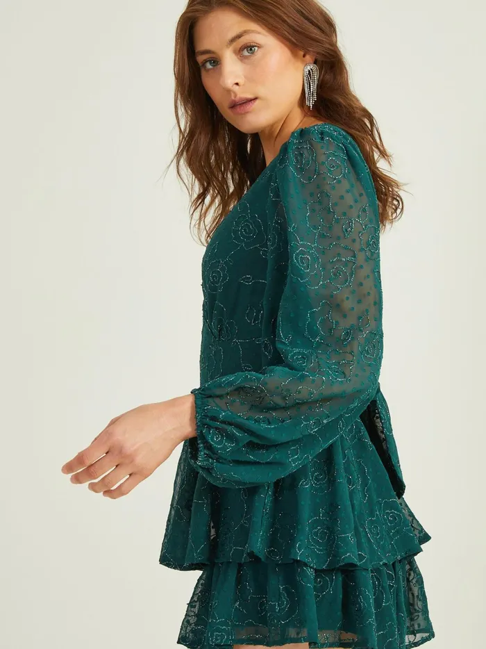 Women Altar039d State Rompers Jumpsuits Almorah Floral Embroidered Romper Hunter