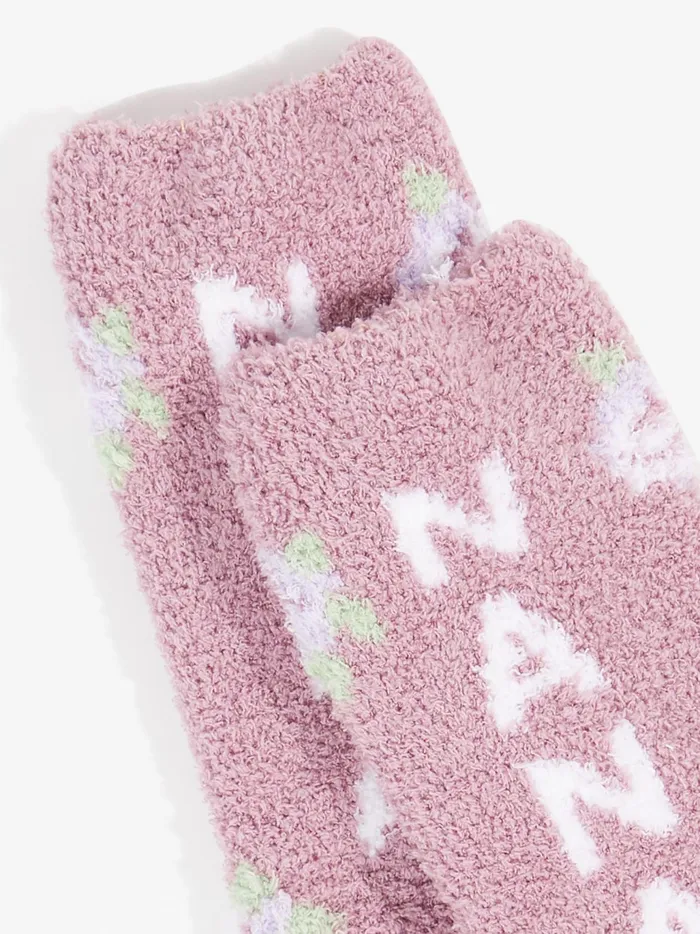 Women Altar039d State Socks Nana Floral Cozy Socks Elderberry