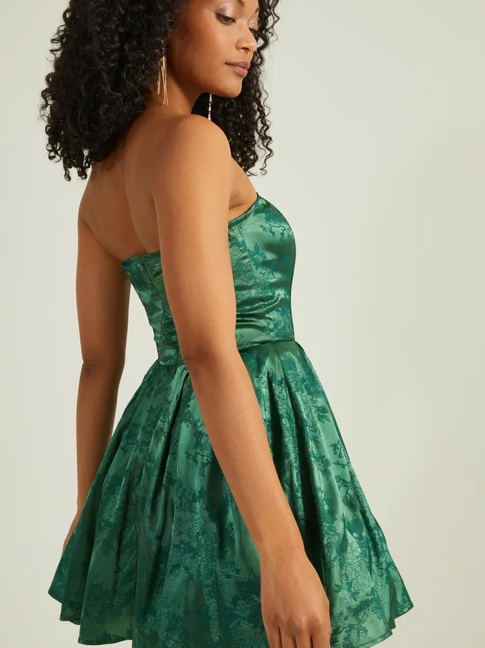 Women Altar039d State Special Occasion Ellen Corset Mini Dress Hunter
