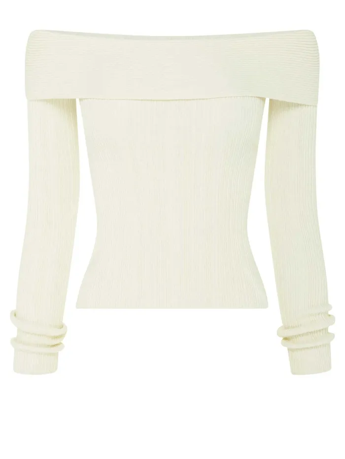 Women Anna Quan 8211 Samara Top In White Silence The UNDONE Tops