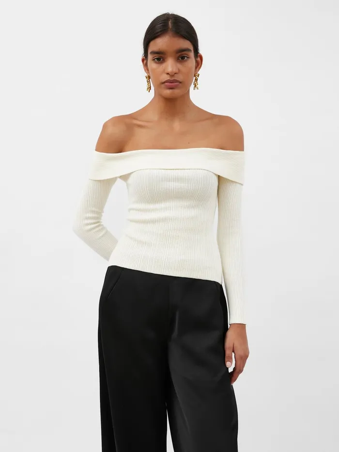 Women Anna Quan 8211 Samara Top In White Silence The UNDONE Tops