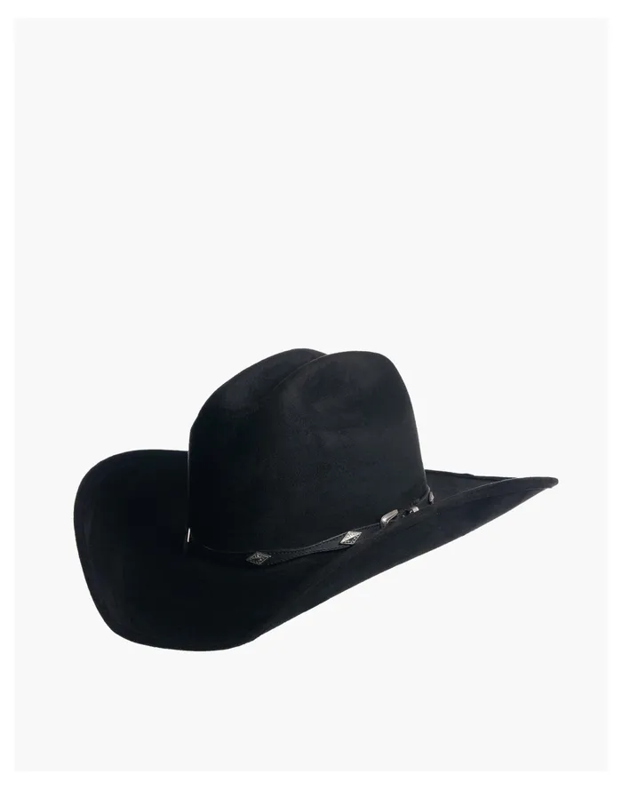 Women ASN Vegan Suede Dolly Black Western Hat Black Madewell Hats Women ASN Vegan Suede Dolly Black Western Hat Black Madewell Hats