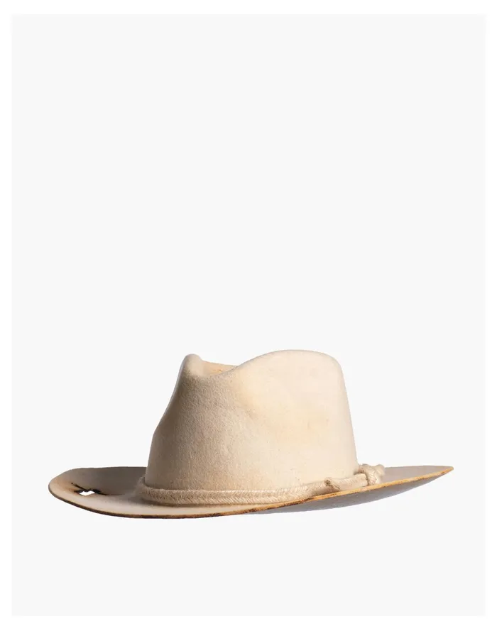 Women ASN Wool Felt St Cruz Rancher Hat Cream Madewell Hats Women ASN Wool Felt St Cruz Rancher Hat Cream Madewell Hats
