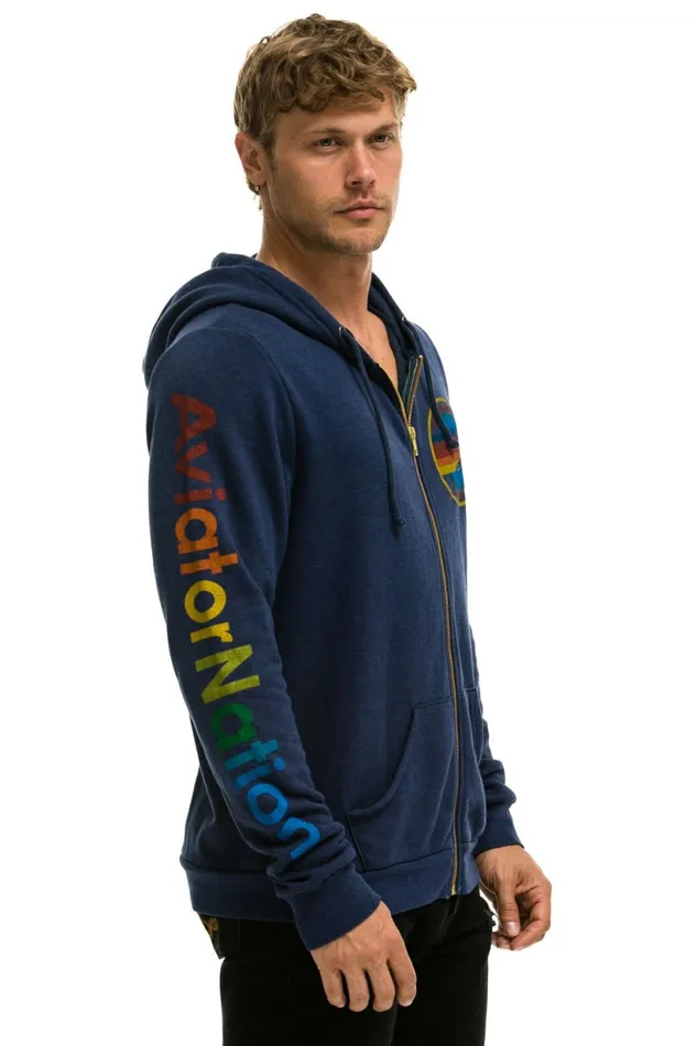 Women AVIATOR NATION ASPEN HOODIE 8211 NAVY Aviator Nation Hoodies Women AVIATOR NATION ASPEN HOODIE 8211 NAVY Aviator Nation Hoodies