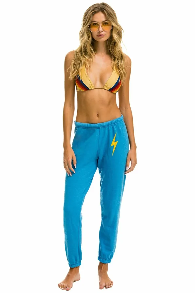 Women AVIATOR NATION BOTTLEROCK 2023 SWEATPANTS 8211 OCEAN Aviator Nation Sweatpants Women AVIATOR NATION BOTTLEROCK 2023 SWEATPANTS 8211 OCEAN Aviator Nation Sweatpants